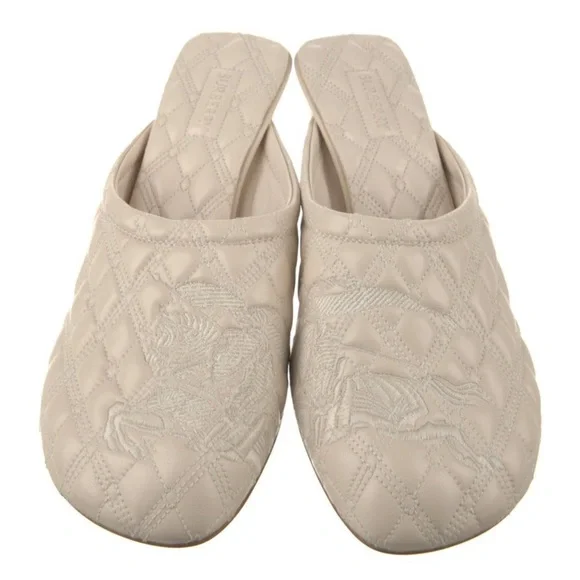 Burberry Leather Mules - Picture 2 of 5